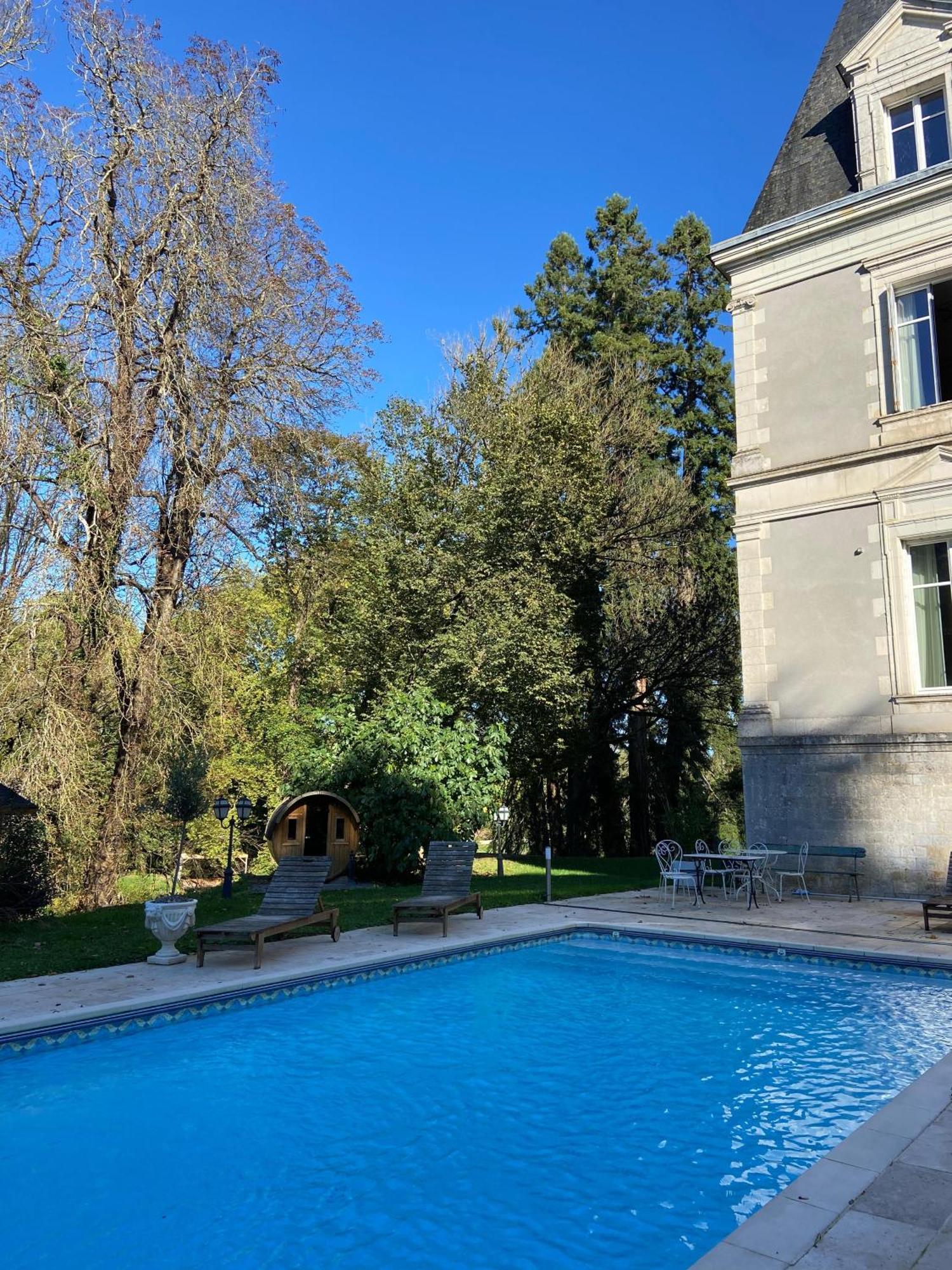 Chateau De Saint-Bohaire Buitenkant foto
