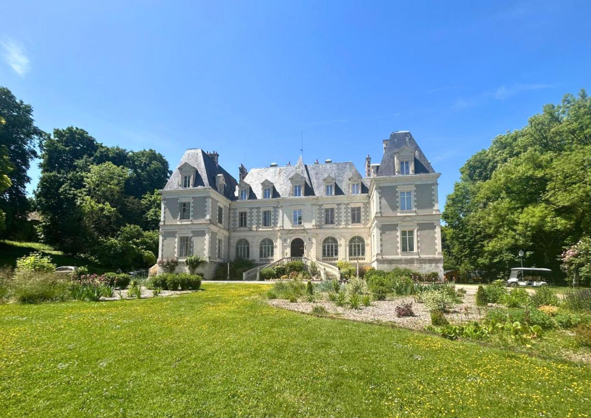 Chateau De Saint-Bohaire Buitenkant foto