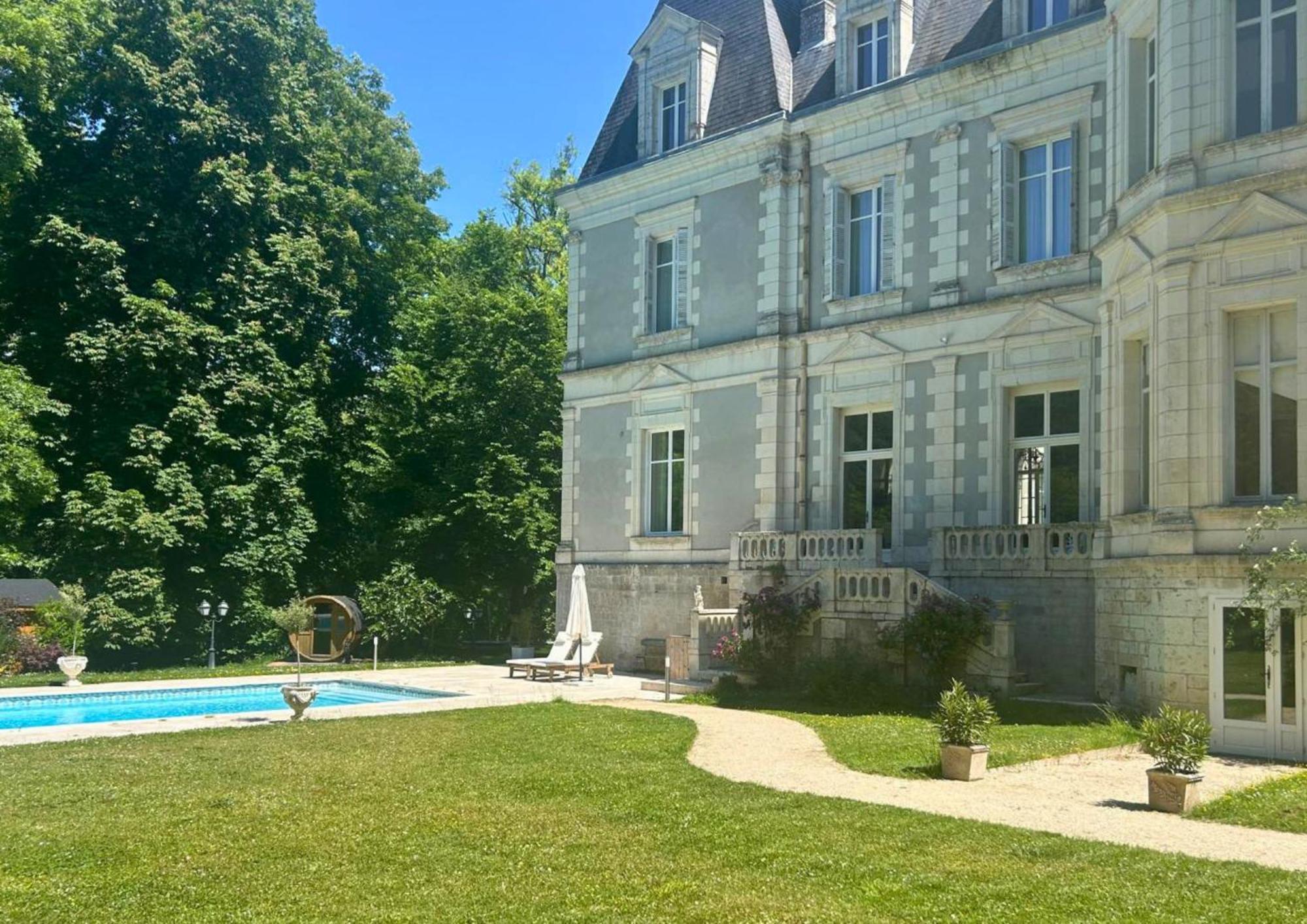 Chateau De Saint-Bohaire Buitenkant foto