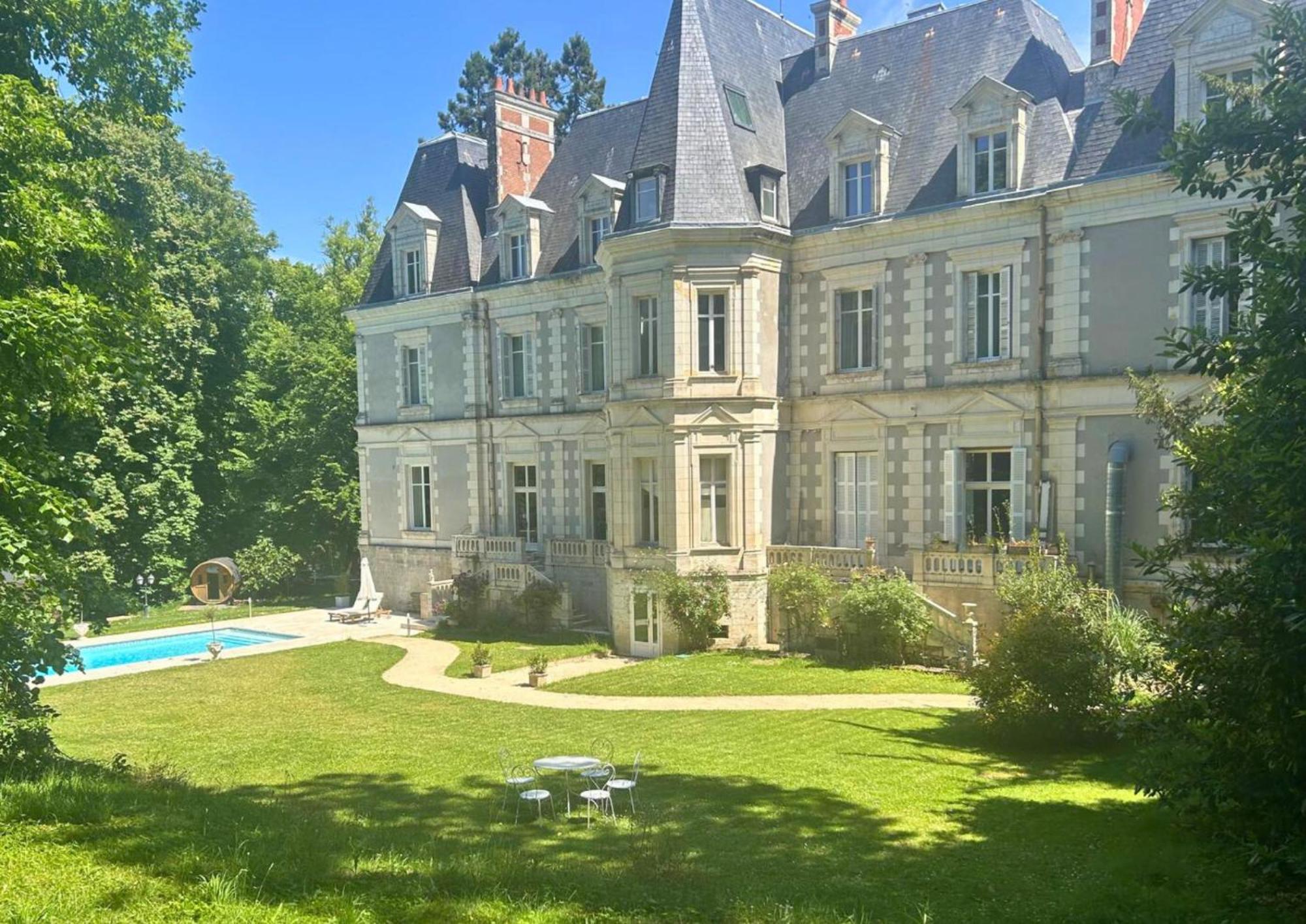 Chateau De Saint-Bohaire Buitenkant foto